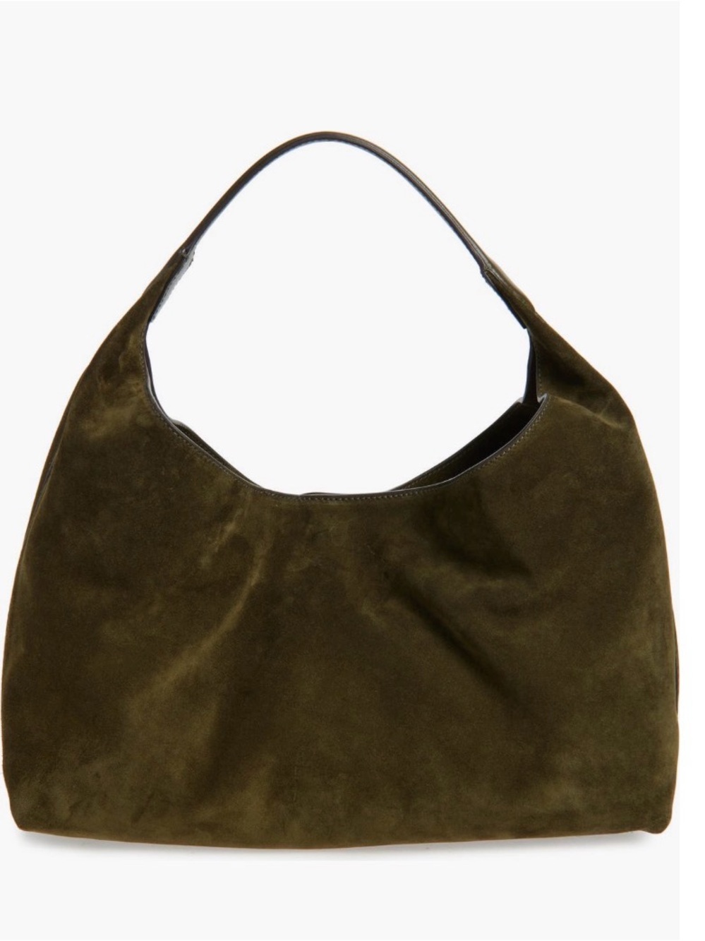 Madewell Olive Green Suede Bag
